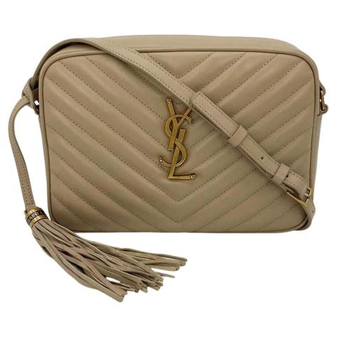 ysl lou camera bag authentic|ysl camera bag dark beige.